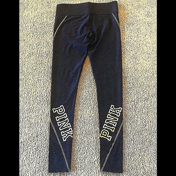 🆕🔥PINK ULTIMATE COZY LEGGINGS SUPER CUTE&HIGH QUALITY LEGGINGS GRAY&YELLOWNWOT - Picture 4 of 7